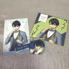 ブルーロック ミニ色紙 缶バッジ ドレスコード【Blue】 潔世一