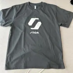 STIGA グレー Tシャツ LLサイズ