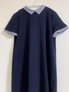 ZARA　襟付きミニワンピース