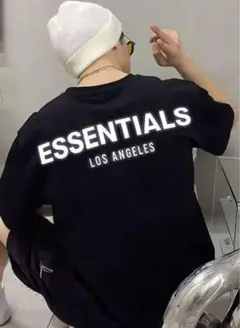 新品FOG ESSENTIALS Tシャツ エッセンシャルズ 半袖 ブラック