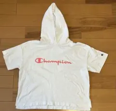 Champion フード付き Tシャツ Women's M ホワイト