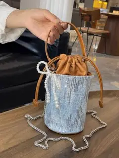 ショルダーバッグ　スパンコール♡年中活躍デートに最適