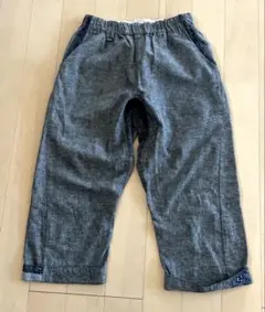 balanceweardesign リネン混 クロップドパンツ バランス bal