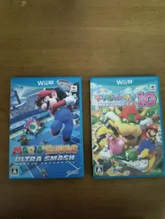 マリオテニスウルトラスマッシュ& マリオパーティ10 wiiu