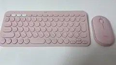 logicool K380 キーボード ピンク マウスM350