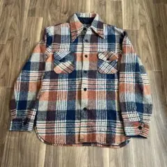 70s Hunter's Gear チェック柄フランネルシャツ