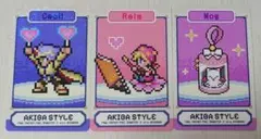 ファイナルファンタジー ピクセルリマスター アトレ秋葉原 特典カード　３枚