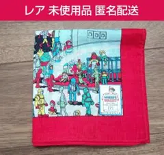 【未使用品】ウォーリーを探せ 大判ハンカチ バンダナ 宇宙の旅 レトロ 希少