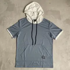【新品未使用】【SHEIN】メンズ 半袖 パーカー Sサイズ