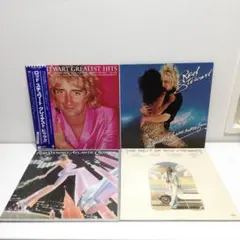 ロッドスチュワートLPレコード 3枚セット おまけ付き