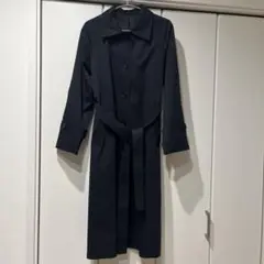 GUバルマカーンコート ロングコート　ネイビー　M