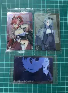 ブルーアーカイブ ブルアカ ウエハース4 ミナ　メグ　シロコテラー
