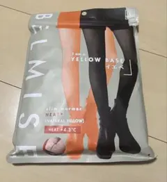 BELMISE　ベルミス　スリムウォーマー　HEAT＋　裏起毛　L　イエベ　美脚
