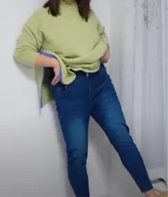 ストレッチ スキニー ジーンズ デニム 大きいサイズ