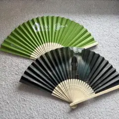 【非売品】お値下げ中ペルーパビリオン センス扇子 2本セット
