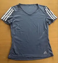 adidas Tシャツ　ランニングウェア　青