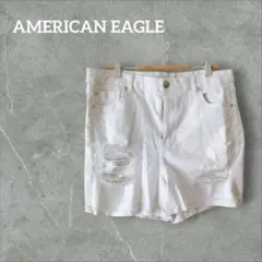 ✨１点限り✨AMERICAN EAGLE スーパーストレッチ ショートパンツ 白