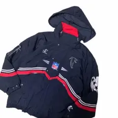 80s 90s NFL PRO LINEファルコンズ アノラック中綿ジャケット