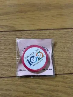 沼津市100周年記念缶バッジ