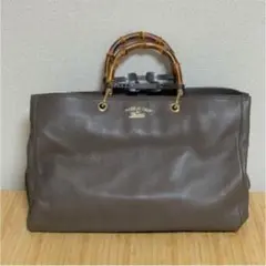 Gucci グッチ バンブーショッパーラージトート ハンドバッグ トートバッグ