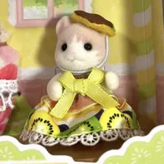 シルバニアファミリー キラキラくじ D賞 カールミミネコの赤ちゃん