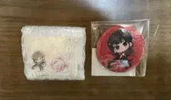 ダンガンロンパ 上倉エク C賞 ミニアクリルスタンド D賞 缶バッジ 春川魔姫