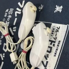 任天堂Wii ヌンチャク　コントローラー　動作確認済み　白　2個セット ③