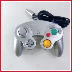【動作確認済】 ゲームキューブ コントローラー シルバー DOL-003 純正品