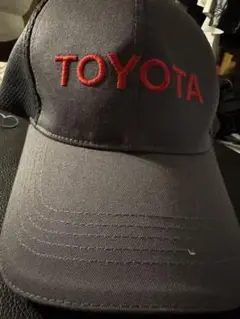TOYOTA グレー キャップ