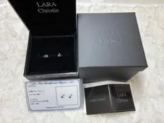 LARA Christie ピアス(両耳用) pt900 BD0.15ct