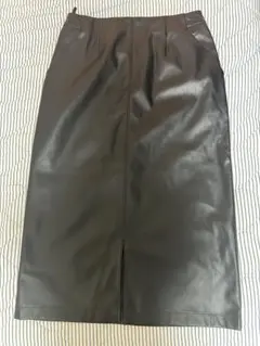 COMME CA ISM 黒タイトスカート 9号