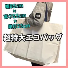 大容量 超特大エコバッグ ランドリーバッグ お布団かばん レジャー キャンプ