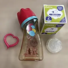 betta 哺乳瓶 cocoちゃん ブレイン広口替乳首セット