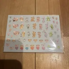 ディズニー ダッフィー カレンダー 2026 シールのみ