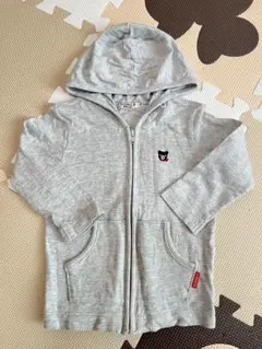 DOUBLE.B グレー パーカー 90cm