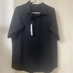 GU XL ブラック 半袖シャツ XLサイズ 新品