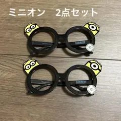 USJ ミニオン メガネ　2点セット