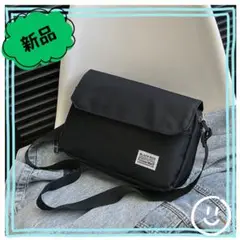《即購入OK》✨新品✨ショルダーバッグ ブラック メッセンジャーバッグ 斜めがけ