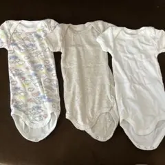 未使用　Petit Bateau ベビー肌着 3枚セット 6m/67cm