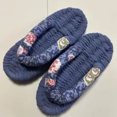 布ぞうり　ハンドメイド　22.5㎝