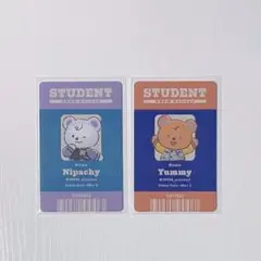 3SKM college にぱちぃ ヤミー 学生証風カード