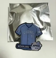 埼玉西武ライオンズ西川愛也　ピンバッジ
