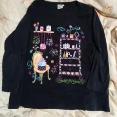 Fairy Style カラフルイラスト長袖TシャツLLサイズ