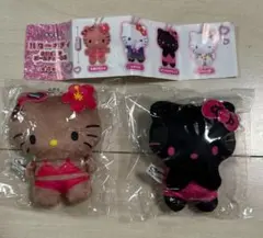 ハローキティ　ぬいぐるみボールチェーン2