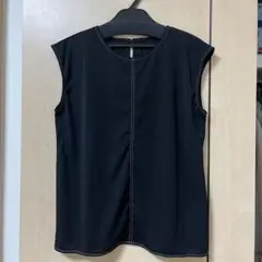 再値下❣️ブラック ノースリーブ トップス