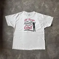Champion メッセージ アート グッドレギュラー Tシャツ 古着
