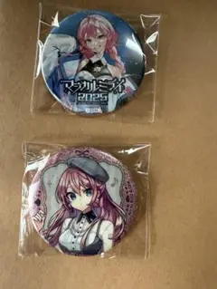 巡音ルカ　マジカルミライ　缶バッジ