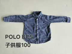 POLO BCS（British Country Spirit）長袖ネルシャツ