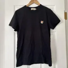 MAISON KITSUNÉ ブラック Tシャツ XS