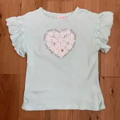 メゾピアノ ミントグリーン Tシャツ 130